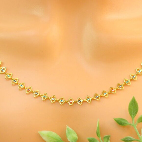 "New Beautiful Design Necklace Chain for Women/Girls, Gift, N660 - Picture 2 of 15